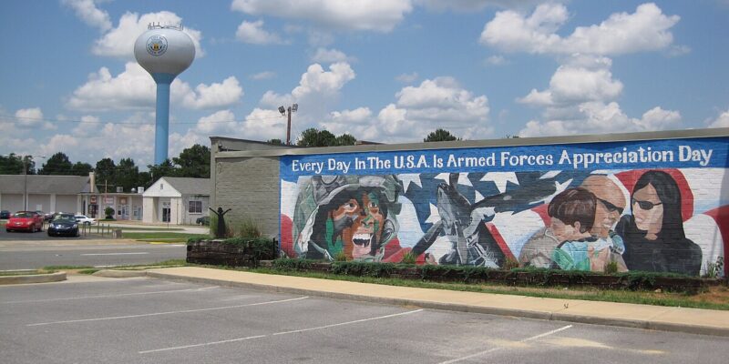 Mural in Warner Robins
